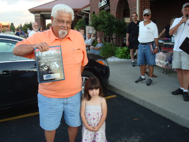 Richard Dolland presented Best Interior by little Miss Fox