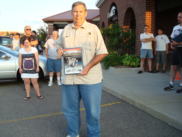 Ken Janicki wins the EMS Best Engine prize