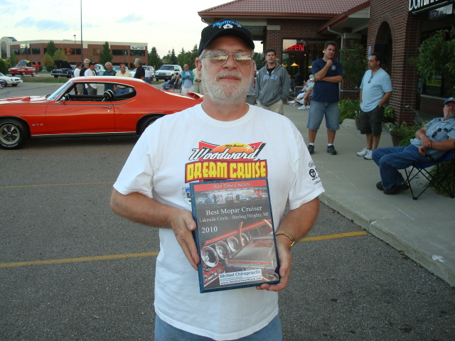 McNeil Chiro Best Mopar Cruiser is awarded to Bill Pasek