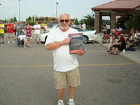 Outstanding Cruiser prize goes to a smiling  Jim Hudgins.
